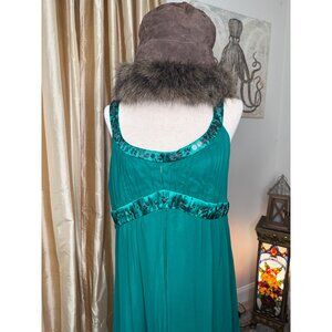 Vtg 90 Wilsons Leather Pelle Studios Brown Faux Fur Trimmed Bucket Hat Retro Y2K